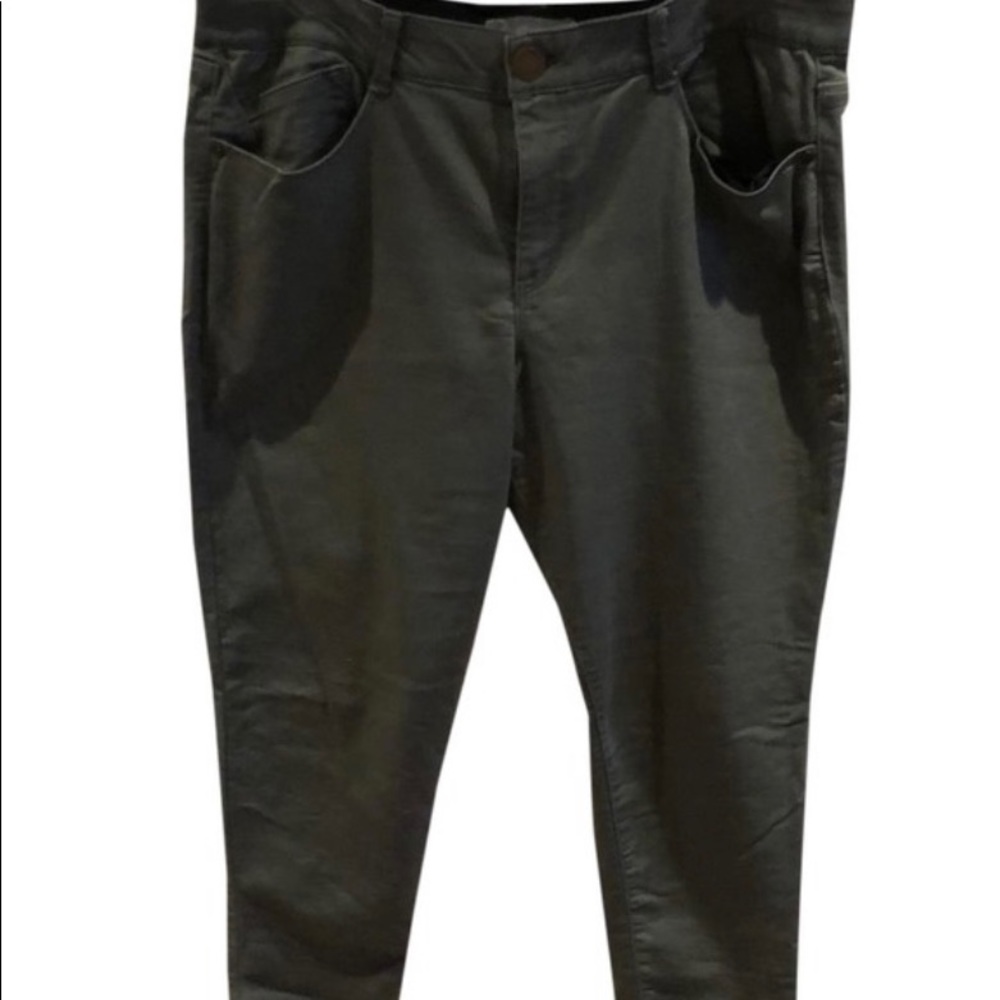 Wit and Wisdom Dark Olive skinny